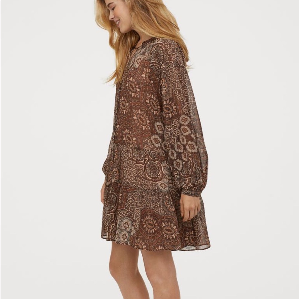 H&M AIRY TUNIC DRESS - Picture 3 of 4